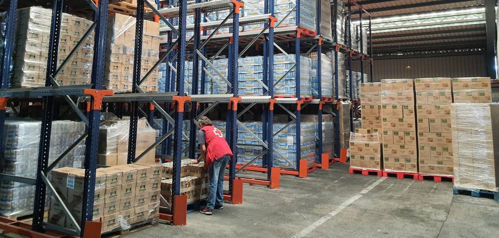 Red Cross distributes 879,500 kilos of food in the Canary Islands