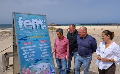 Diez grupos subirán al escenario del FEM 2022 en la playa de la Concha