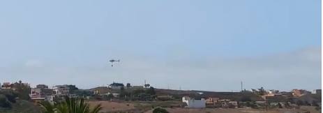 Incendio en San José del Álamo