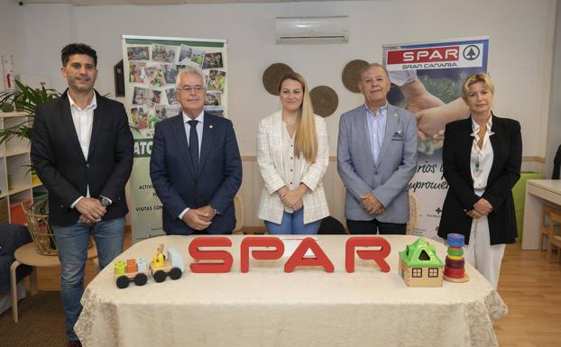 SPAR Gran Canaria renueva su convenio con la asociación mi hijo y yo