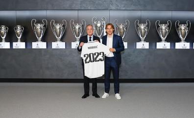 Modric, un año más en el Madrid, «con la ilusión y ganas del primer día»