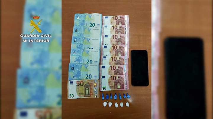 Traficaba con cocaína en el casco urbano de San Mateo