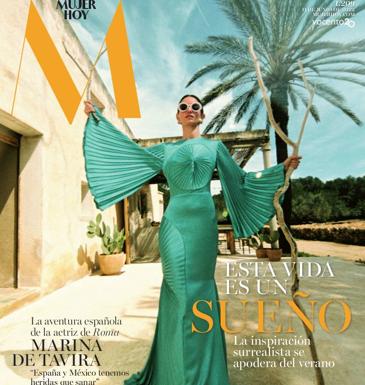 Moda surrealista en 'Mujer Hoy'