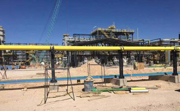 Instalación de gas natural en Argelia. /REUTERS