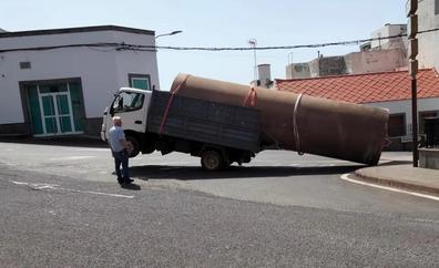 Libertad con cargos para el conductor que casi vuelca un camión en Santa María de Guía