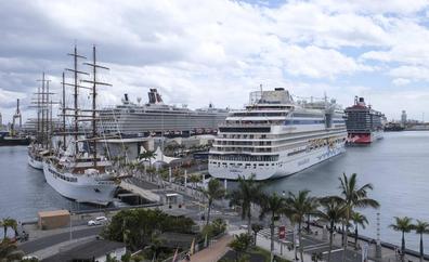 Las Palmas cierra como primer destino de cruceros de España con el 60% de los pasajeros precovid