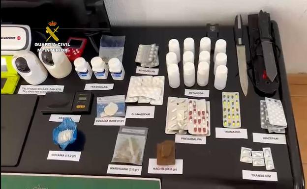 Desarticulan un punto de venta y consumo de droga en Arrecife