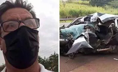 Un periodista que cubre un accidente se entera en directo de que el fallecido es su hijo