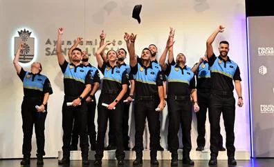 Once agentes se incorporan a la Policía Local de Santa Lucía tras sacar las oposiciones