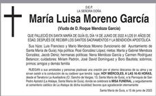 María Luisa Moreno García