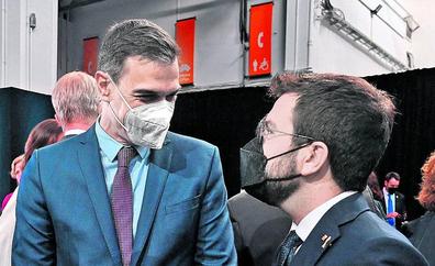 Aragonès urge a Sánchez a fijar la reunión a la que se «comprometió»