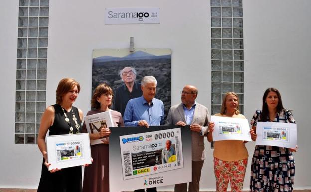 Cupón dedicado al centenario de Saramago