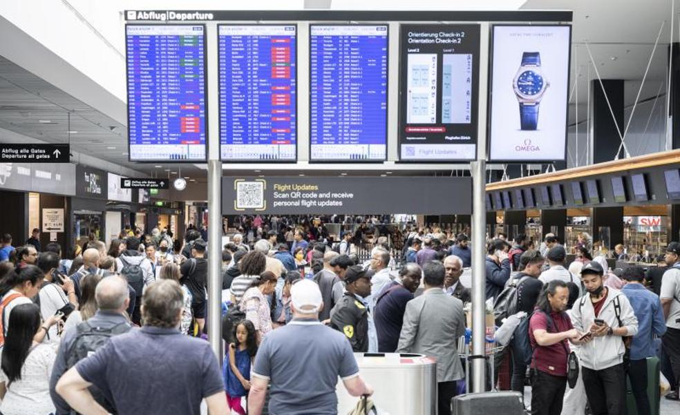 Suiza reabre su espacio aéreo tras un cierre por un problema técnico