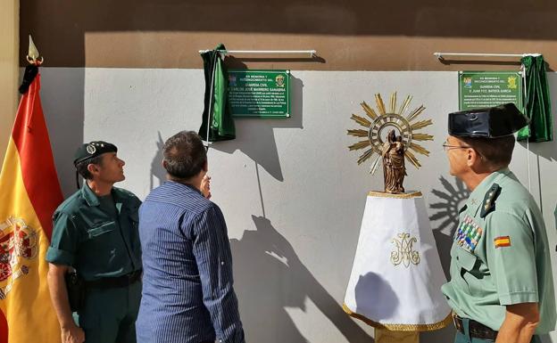 La Guardia Civil homenajea a dos agentes nacidos en la capital grancanaria víctimas de ETA