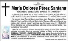María Dolores Pérez Santana