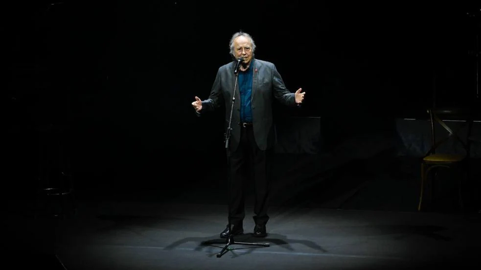 Joan Manuel Serrat conquistó el Auditorio Alfredo Kraus