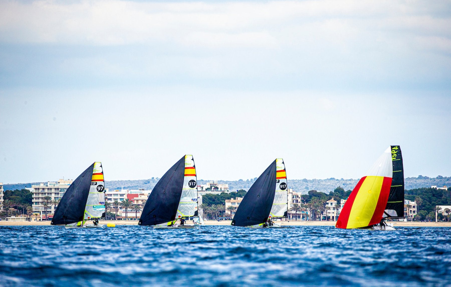 Tara Pacheco e Iago López Marra se estrenarán como tripulación preolímpica de Nacra 17 en aguas alemana