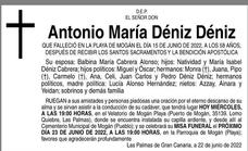 Antonio María Déniz Déniz