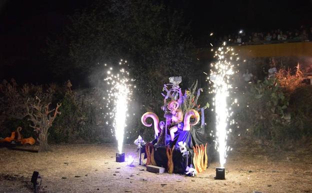 Foto de archivo de una 'Noche de Brujas' en Tenteniguada. /c7