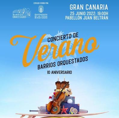 Barrios Orquestados une siete barrios de Gran Canaria en su concierto de verano
