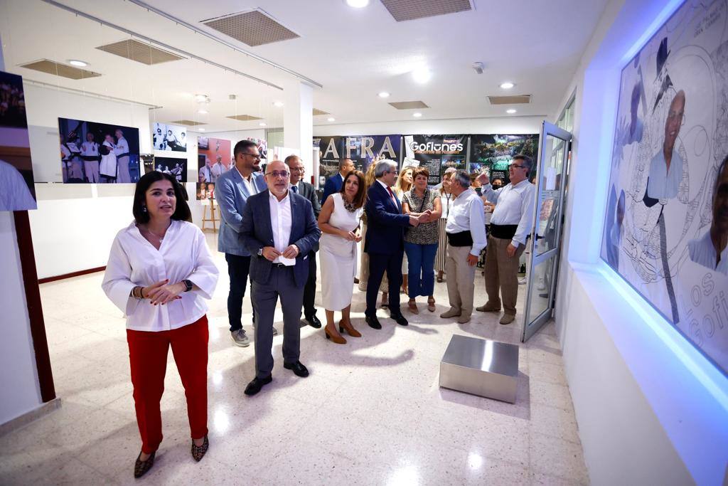 Darias preside la inauguración de un nuevo espacio cultural dedicado a Perico Lino