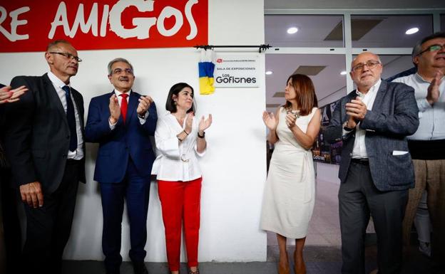 Darias preside la inauguración de un nuevo espacio cultural dedicado a Perico Lino