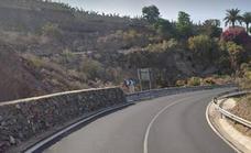 Sufre una caída en Tenerife mientras circulaba con una moto