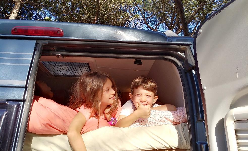 Recomendaciones para sobrevivir a una escapada en autocaravana con niños