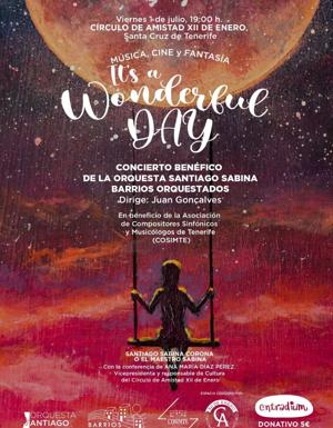 Música, cine y fantasía en 'It's a Wonderful Day', el concierto solidario de la Orquesta Santiago Sabina