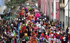 Consulte aquí los horarios y calles afectadas por el carnaval de Las Palmas de Gran Canaria