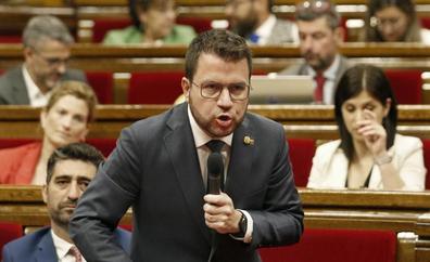 Aragonès evita dar su apoyo a Borràs en el Parlament