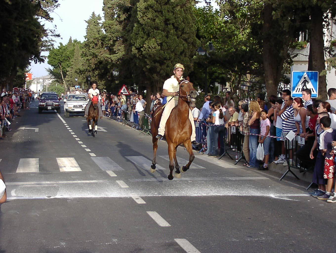 Foto de archivo de las Fiestas de San Miguel. 