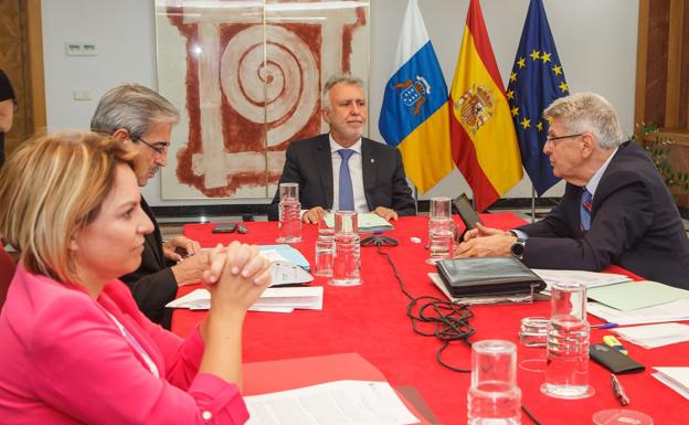 Image of the meeting of the Governing Council held yesterday in Las Palmas de Gran Canaria. 