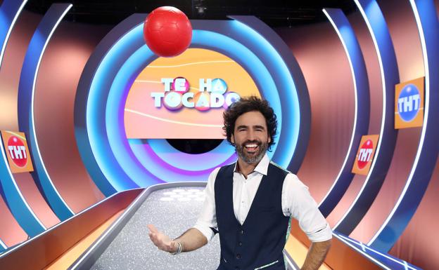 Raún Gómez, presentador de 'Te ha tocado', el nuevo concurso que ha empezado esta semana en TVE. /R. C.