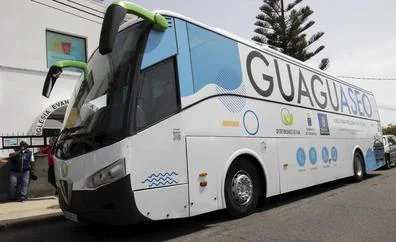 La 'guaguaseo' dará acceso a un baño y atención médica a personas sin hogar