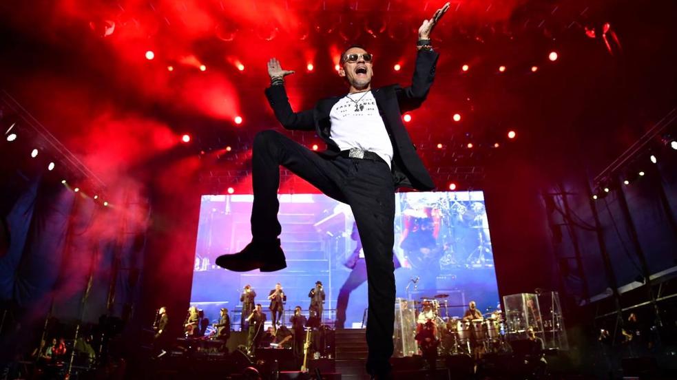 Las mejores imágenes del concierto de Marc Anthony