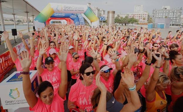 Éxito de la Carrera de la Mujer en Las Palmas de Gran Canaria