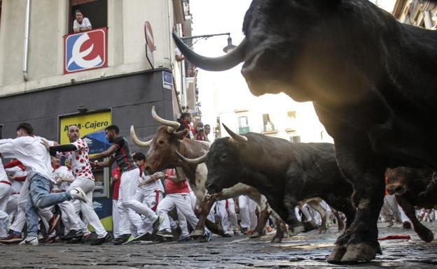 Señal de TV | Así ha sido el quinto encierro de San Fermín
