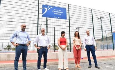 El Ayuntamiento de Las Palmas de Gran Canaria inaugura las nuevas pistas de tenis Carla Suárez