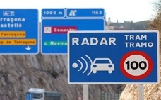 Cuidado con los radares de tramo: Así funcionan
