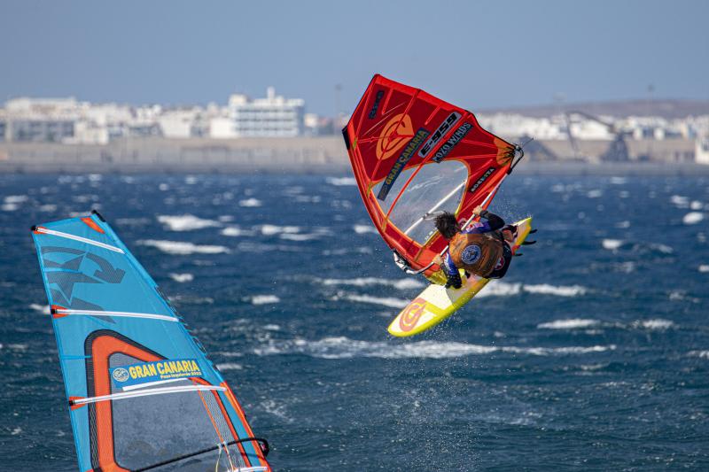 Segunda jornada del Mundial de Windsurf de Gran Canaria
