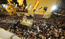 Multitudinaria procesión de la Virgen del Carmen en La Isleta