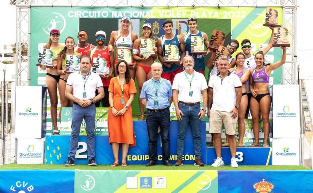 Brillante clausura de la cuarta prueba del Circuito Nacional en Las Alcaravaneras