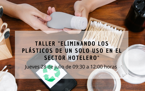 El Observatorio de Basura Marina imparte un taller para que los hoteleros eliminen los plásticos de un solo uso