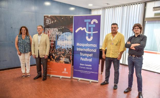 Cita en Maspalomas con la OFGC y Reinhold Friedrich