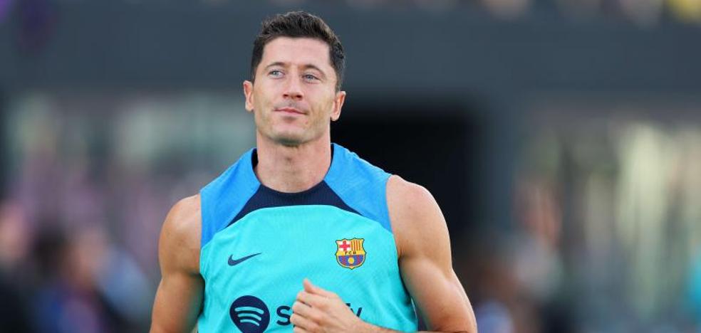 Lewandowski: "I hope to be able to score a lot of goals with Barça"