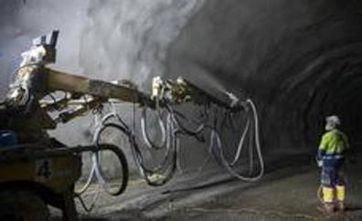 El 1,8% del hormigón que sostiene túneles en El Risco-Agaete es malo