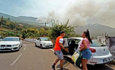 Ordenan nuevas evacuaciones de zonas de Los Realejos y La Orotava