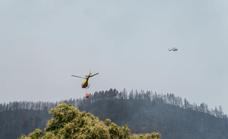 El viento juega a favor del incendio de Tenerife pero preocupan las temperaturas