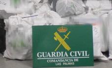 Intervienen más de 1.400 kilos de hachís en Gran Canaria